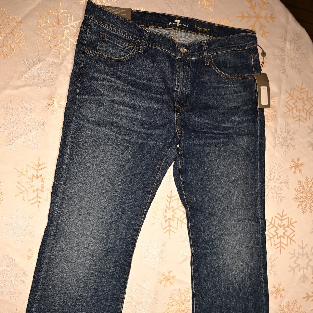 7 For All Mankind Bootcut Jeans, NWT